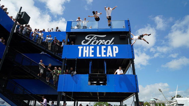 ford parkour goodwood festival of speed